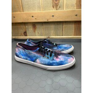Vans Galaxy Print Canvas Sneakers - Mens 5 / Womens 6.5 Blue Purple